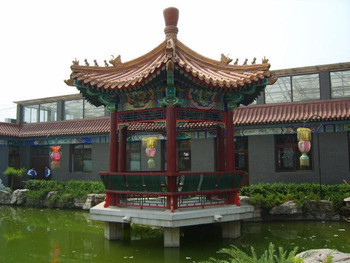 【承德仿古建涼亭長(zhǎng)廊牌樓廣場(chǎng)假山噴泉園林景觀工程施工dn6古建】?jī)r(jià)格_廠家_圖片